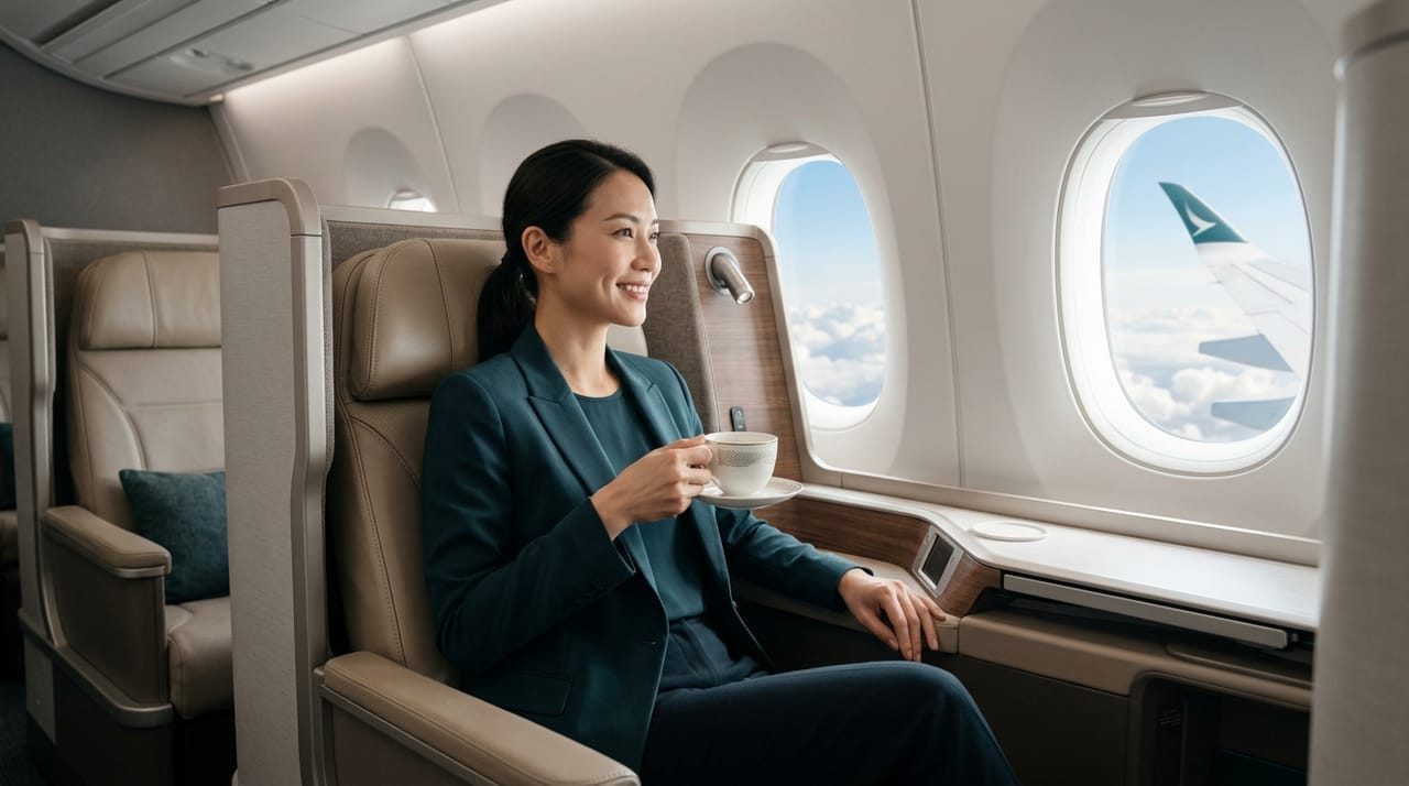 Illustration for Elevating Your Travel Experience with Cathay Pacific